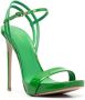 Le Silla Gwen 130mm sandals Green - Thumbnail 2