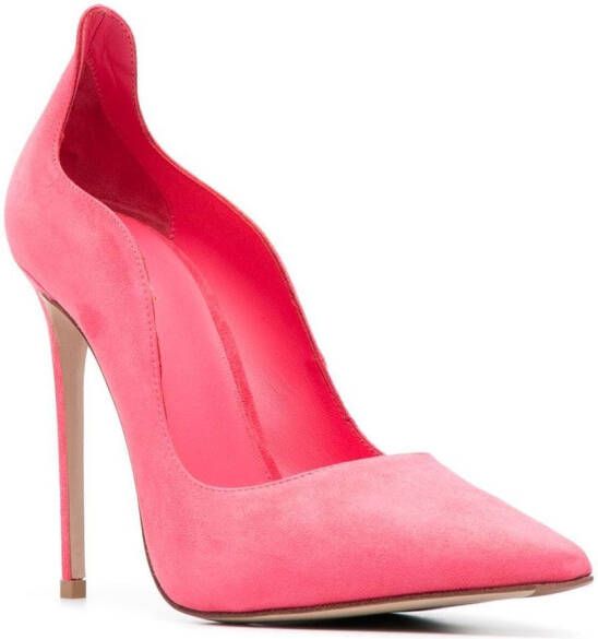 Le Silla Ivy 110mm suede pumps Pink