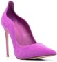 Le Silla Ivy 110mm suede pumps Purple - Thumbnail 2