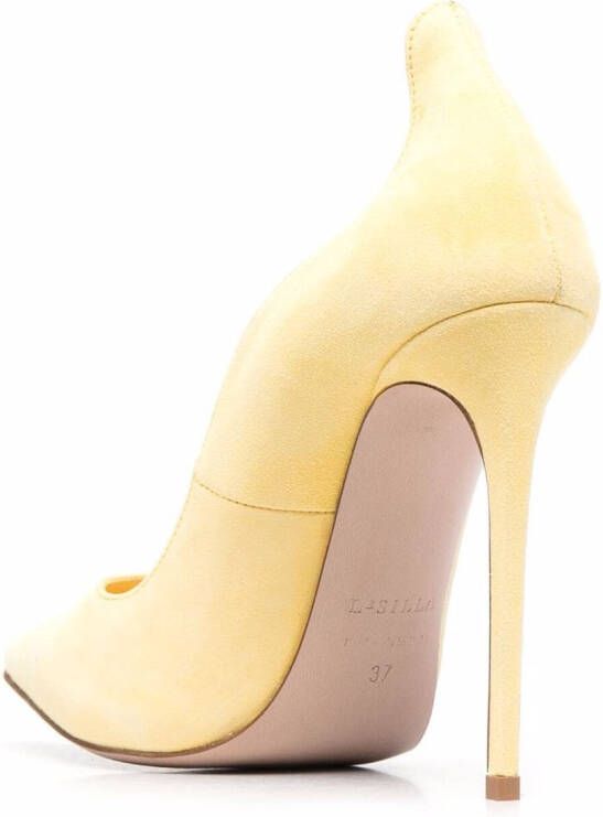 Le Silla Ivy scalloped pumps Yellow