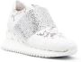 Le Silla Jackie crystal-embellished sneakers White - Thumbnail 2
