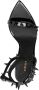 Le Silla Jagger 120mm stud-embellished sandals Black - Thumbnail 4