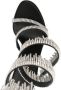 Le Silla Jewels 105mm fringe-detail sandals Black - Thumbnail 4