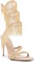 Le Silla Jewels 110mm fringed sandals Neutrals - Thumbnail 2
