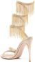Le Silla Jewels 110mm fringed sandals Neutrals - Thumbnail 3