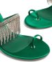 Le Silla Jewels 80mm crystal-embellished sandals Green - Thumbnail 4