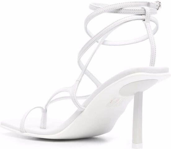 Le Silla Jodie 80mm sandals White