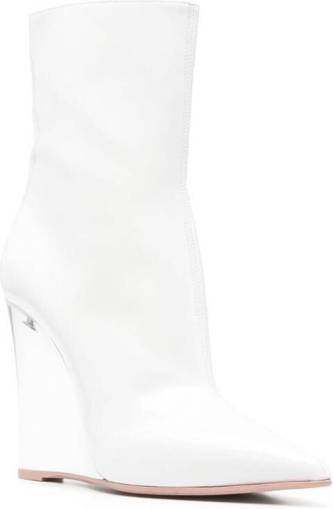 Le Silla Kira 115mm ankle boots White
