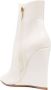 Le Silla Kira 120mm wedge leather boots White - Thumbnail 3
