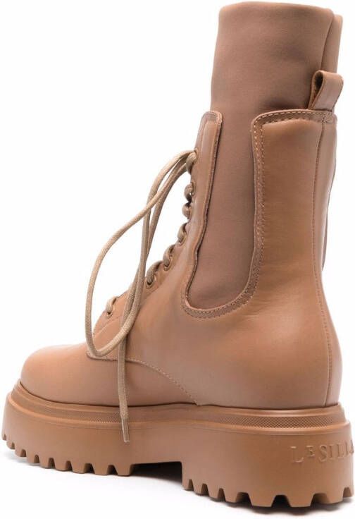 Le Silla lace-up ankle boots Brown