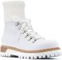 Le Silla lace-up leather boots White - Thumbnail 2