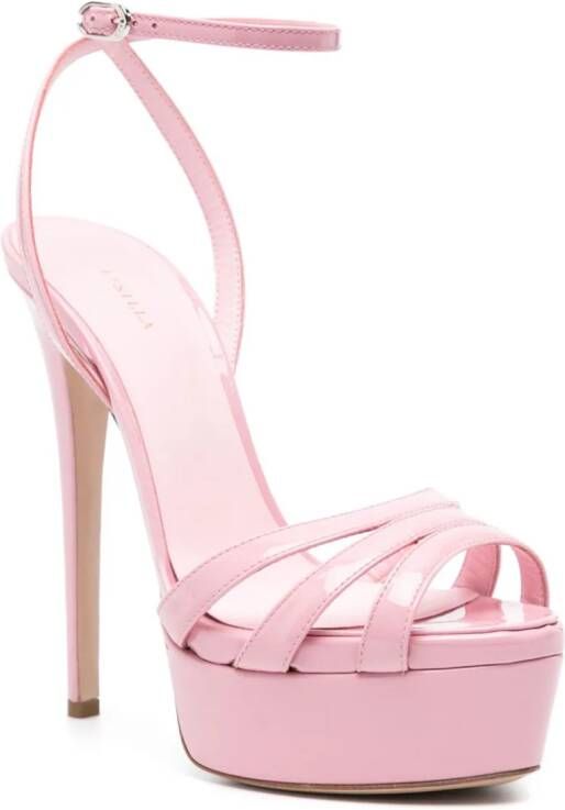 Le Silla Lola 140mm platform sandals Pink