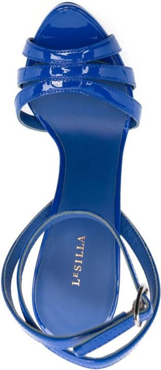 Le Silla Lola 140mm sandals Blue