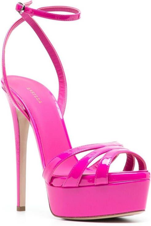 Le Silla Lola 140mm sandals Pink