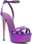 Le Silla Lola platform-sole 150mm sandals Purple - Thumbnail 2