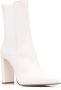 Le Silla Megan 110mm block-heel ankle boots White - Thumbnail 2
