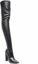 Le Silla Megan thigh-high boots Black - Thumbnail 2