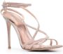 Le Silla metallic strap-wrap sandals Pink - Thumbnail 2
