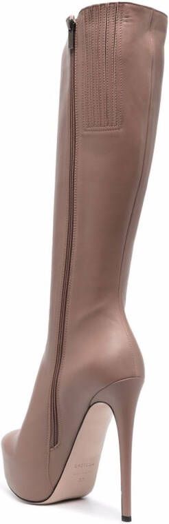Le Silla Miranda thigh-high boots Neutrals