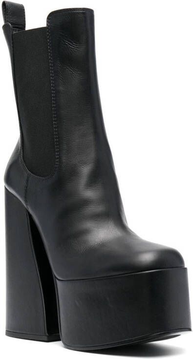 Le Silla Nikki 160mm ankle boots Black
