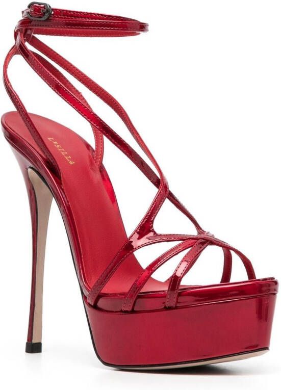 Le Silla open-toe platform sandals Red