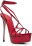 Le Silla open-toe platform sandals Red - Thumbnail 2