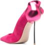 Le Silla Petalo 120mm suede pumps Pink - Thumbnail 3