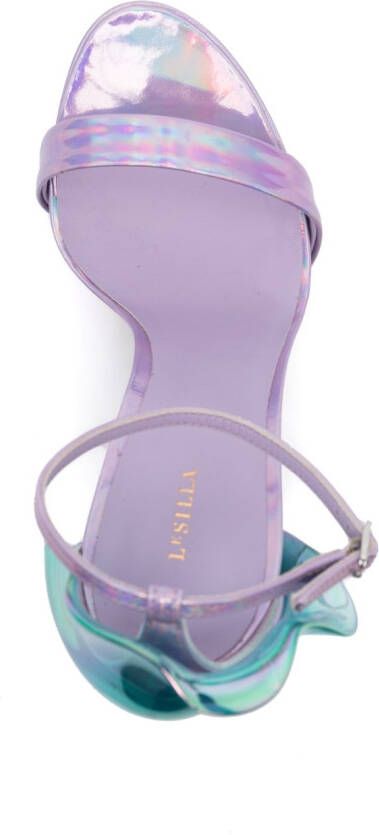 Le Silla Petalo 125mm heel sandals Purple