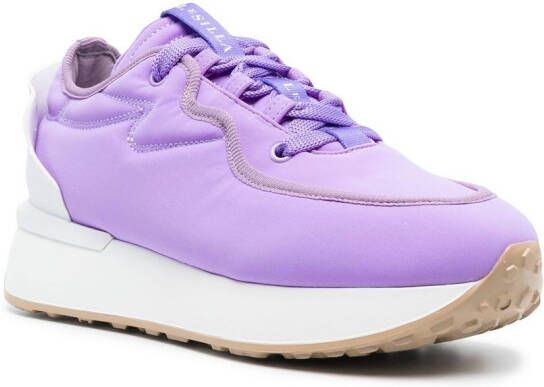 Le Silla Petalo chunky sole sneakers Purple