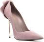 Le Silla Petalo suede 120mm pumps Purple - Thumbnail 2