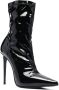 Le Silla pointed 125mm boots Black - Thumbnail 2