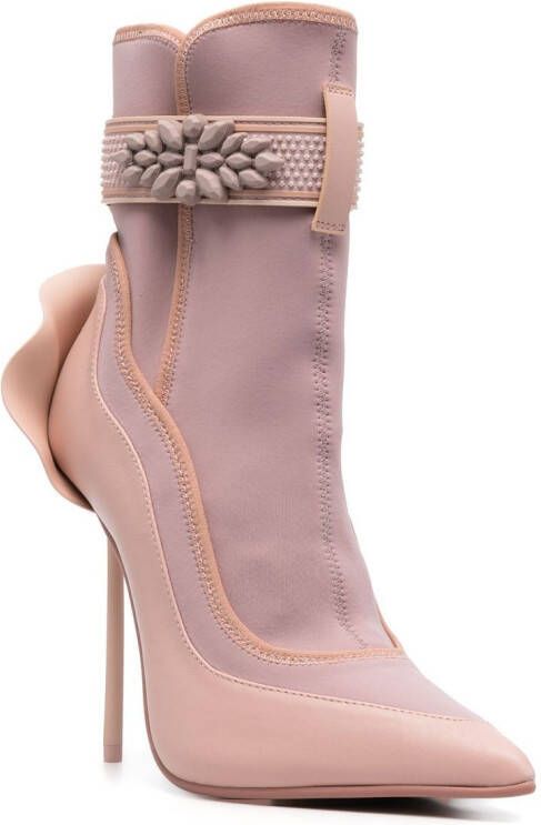 Le Silla pointed ankle boots Pink