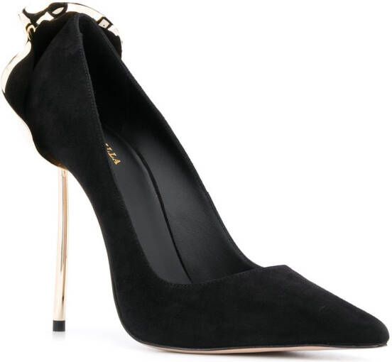 Le Silla pointed toe stiletto heels Black