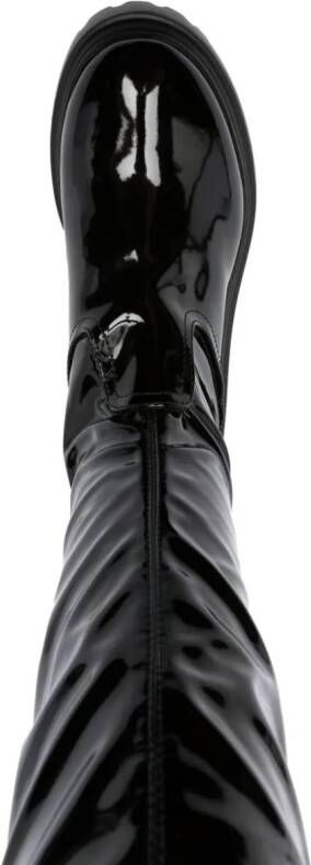Le Silla Ranger 50mm thigh-high boots Black