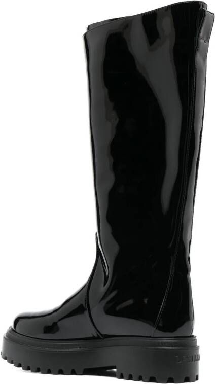 Le Silla Ranger high-shine boots Black