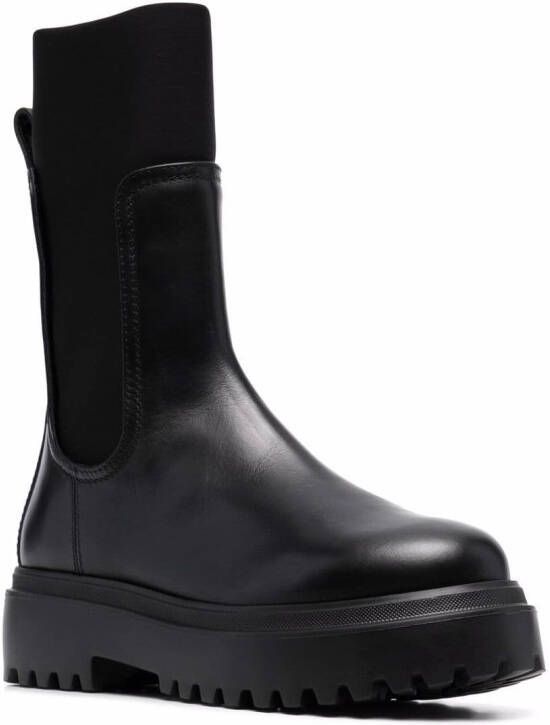 Le Silla Ranger leather ankle boots Black