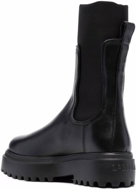 Le Silla Ranger leather ankle boots Black