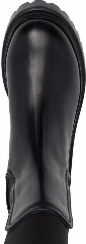 Le Silla Ranger leather ankle boots Black