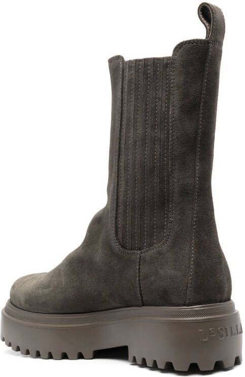 Le Silla Ranger suede ankle boots Grey