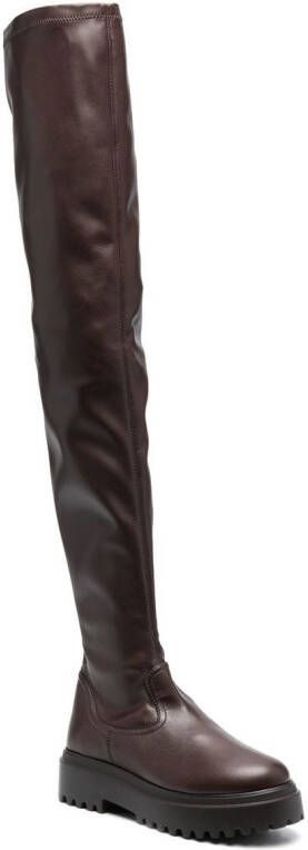 Le Silla Ranger thigh-high boot Brown