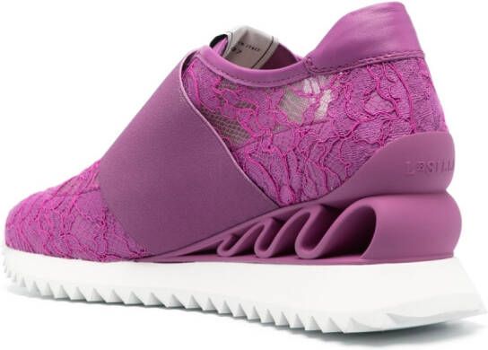 Le Silla Reiko lace sneakers Purple