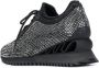 Le Silla Reiko Wave crystal-embellished sneakers Black - Thumbnail 3