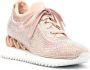 Le Silla Reiko Wave crystal-embellished sneakers Pink - Thumbnail 2