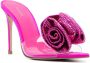 Le Silla Rose 100mm crystal-embellished mules Pink - Thumbnail 2