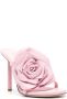 Le Silla Rose 105mm leather sandals Pink - Thumbnail 2