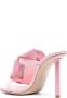 Le Silla Rose 105mm leather sandals Pink - Thumbnail 3