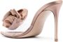 Le Silla Rose 110mm floral-appliqué sandals Pink - Thumbnail 3