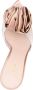 Le Silla Rose 110mm floral-appliqué sandals Pink - Thumbnail 4