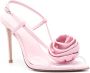 Le Silla Rose 110mm slingback sandals White - Thumbnail 2