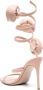 Le Silla Rose 110mm spiral-design sandals Neutrals - Thumbnail 3